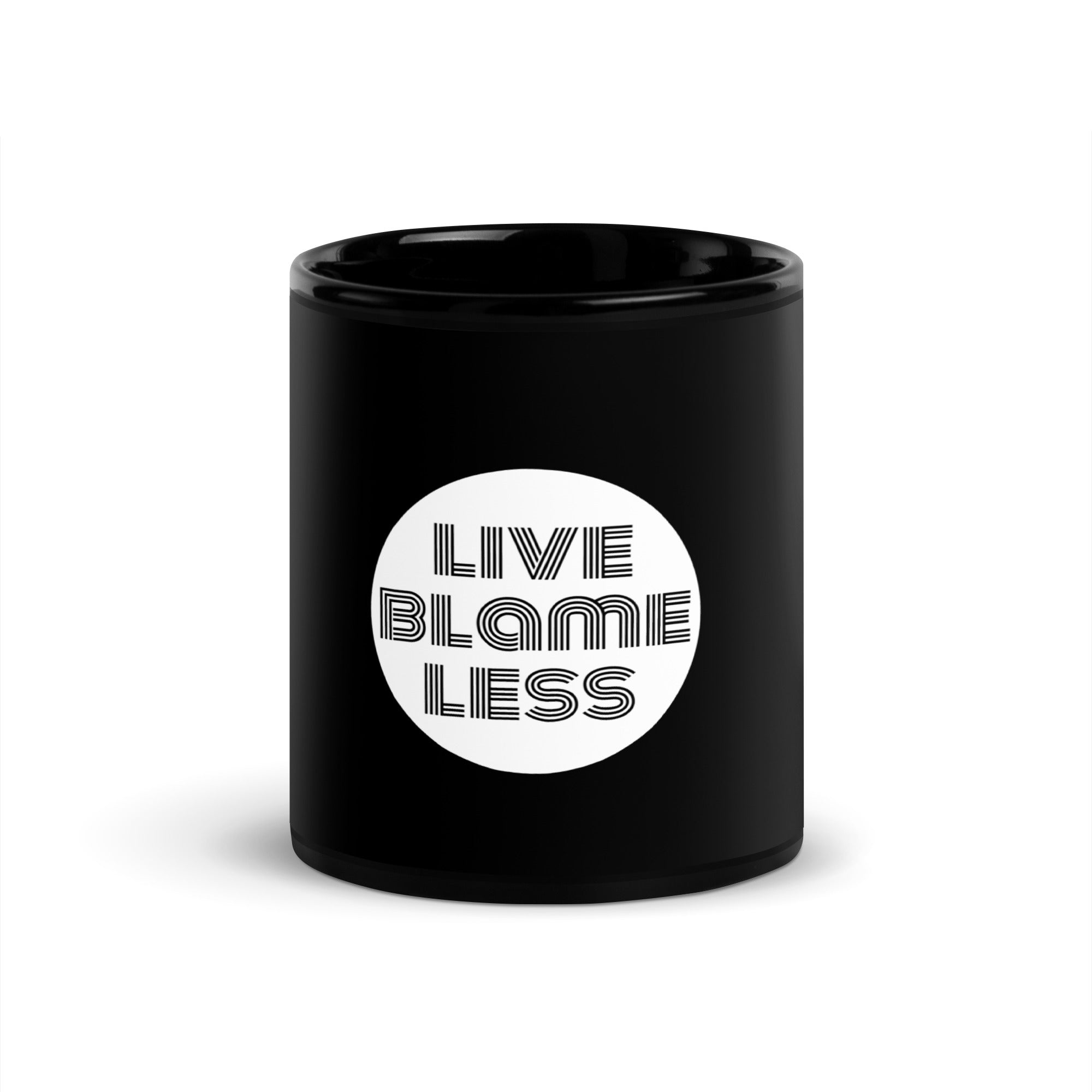 Black Glossy Mug