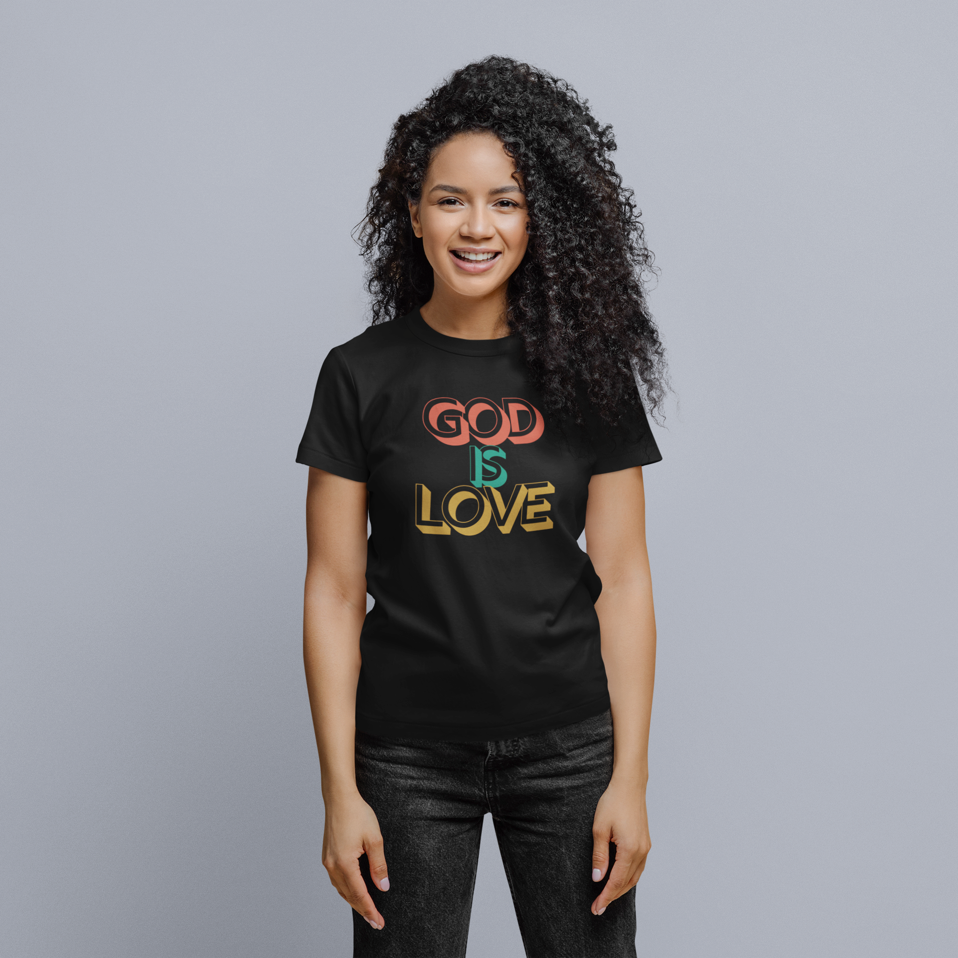 God is Love Short-Sleeve Unisex T-Shirt